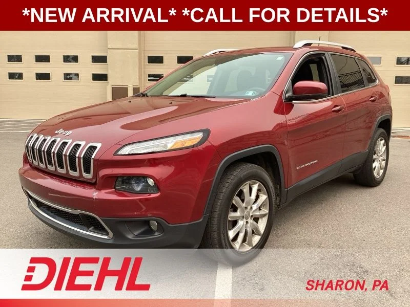 Used 2017 Red Jeep Limited image 3