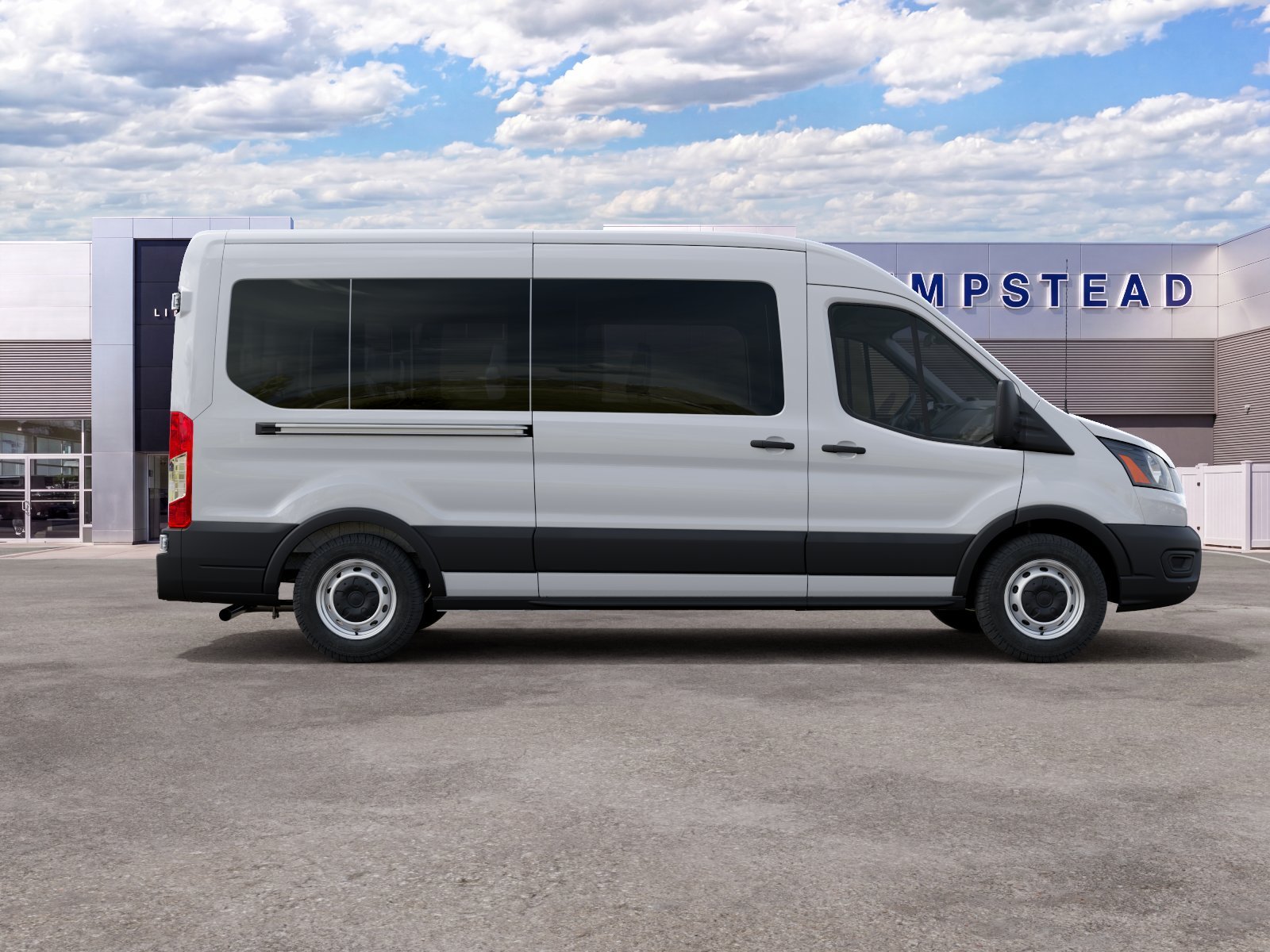 New 2027 Oxford White Ford Passenger Van XL image 5