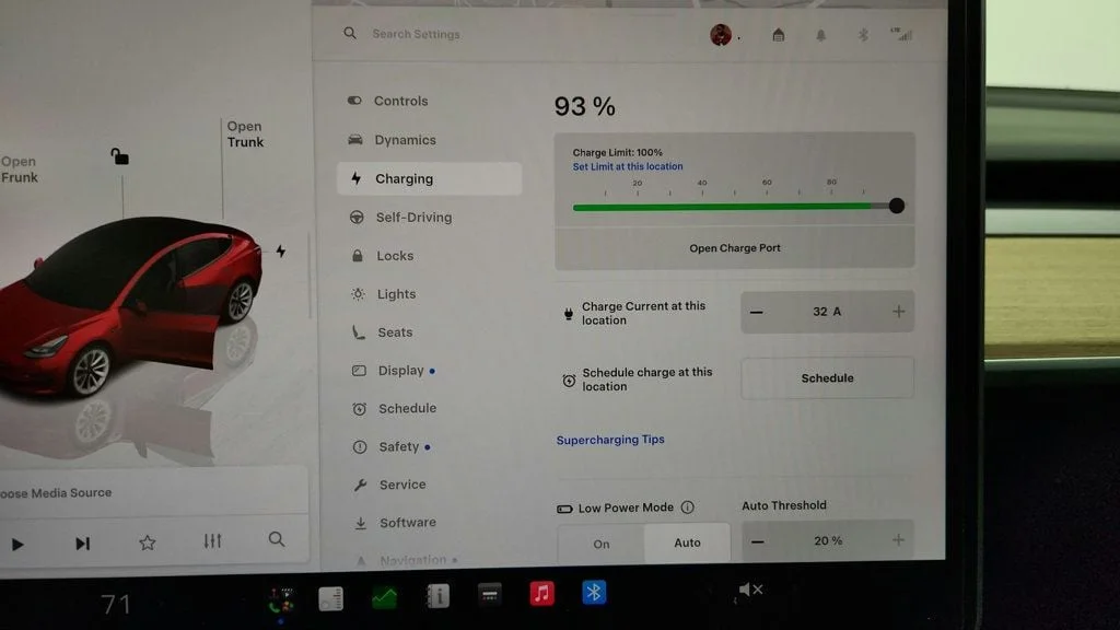 Used 2023 Red Multi-Coat Tesla RWD w/ 19