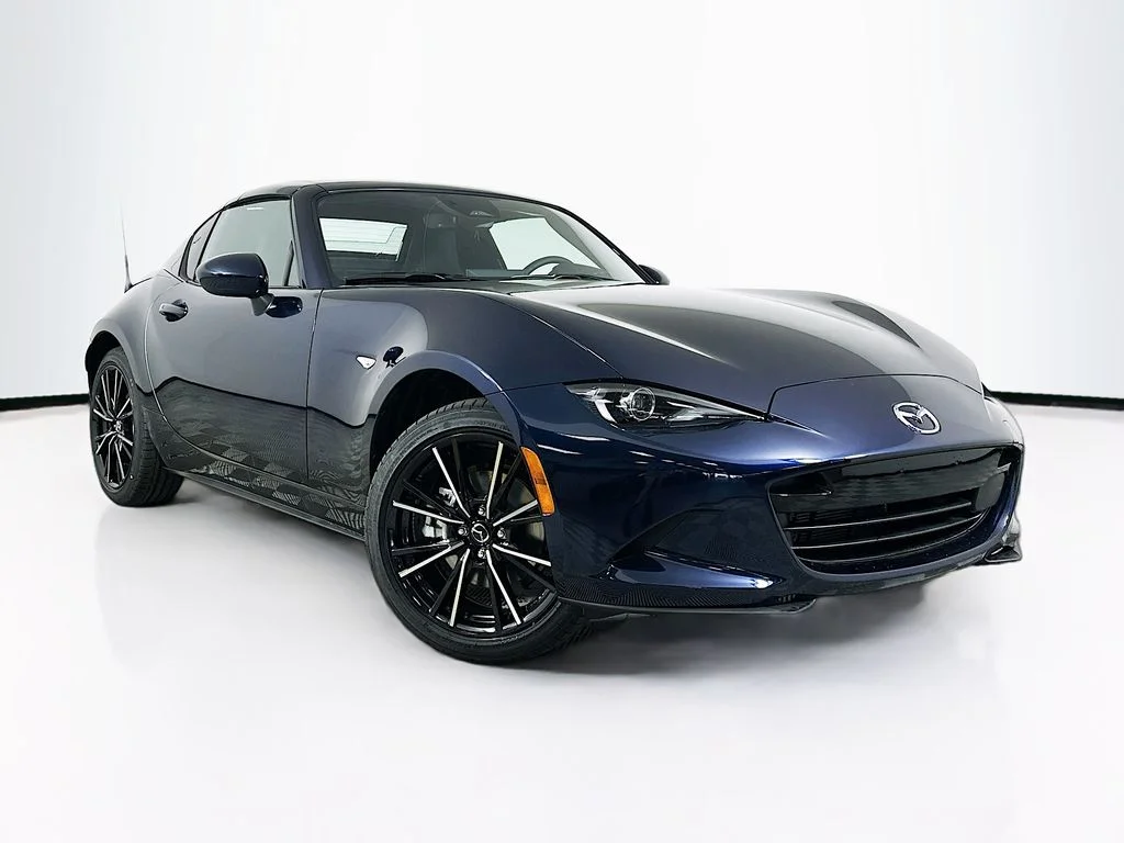 New 2026 Deep Crystal Blue Mica Mazda Grand Touring image 1