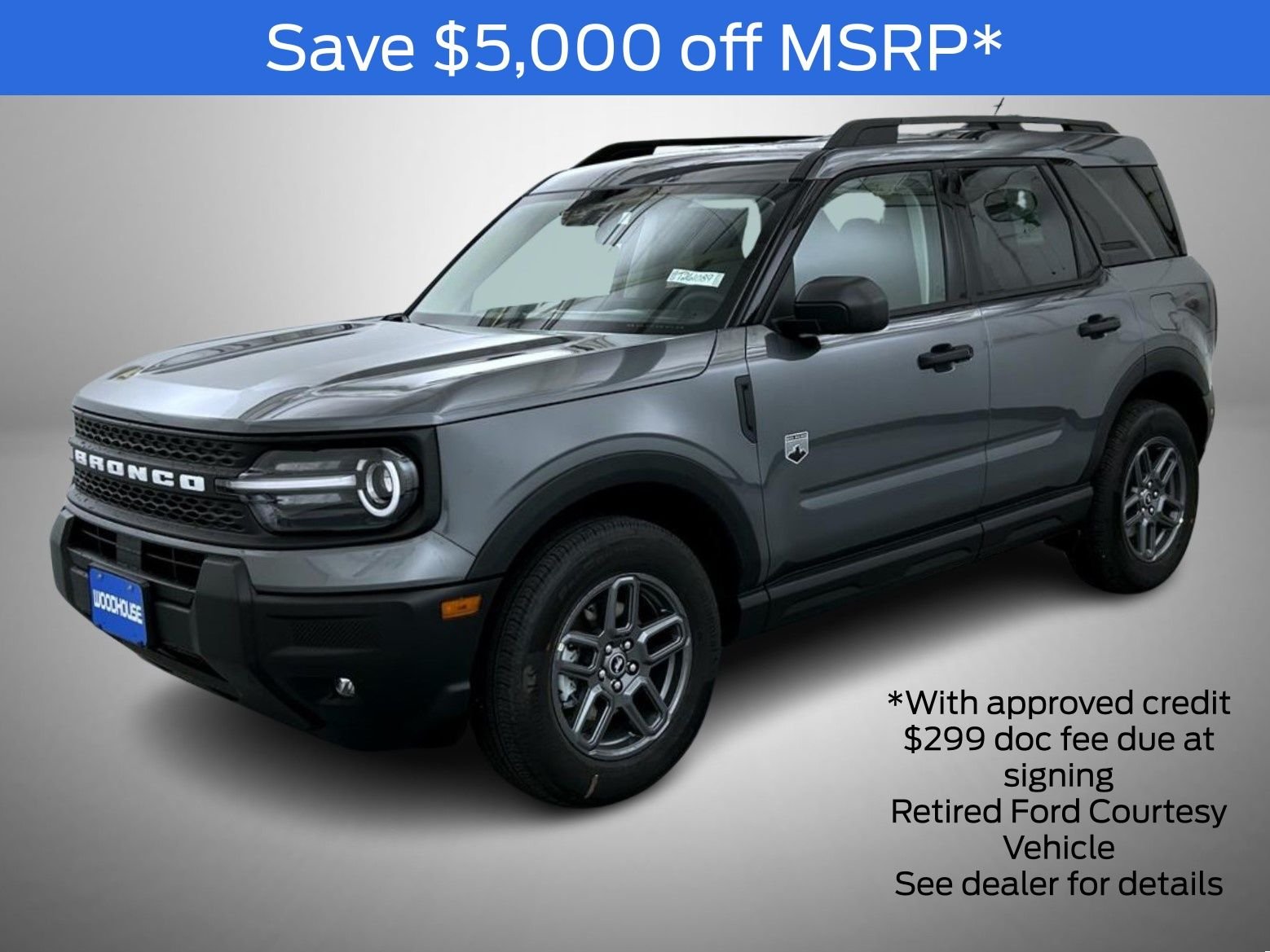 New 2026 Carbonized Gray Metallic Ford Big Bend image 1