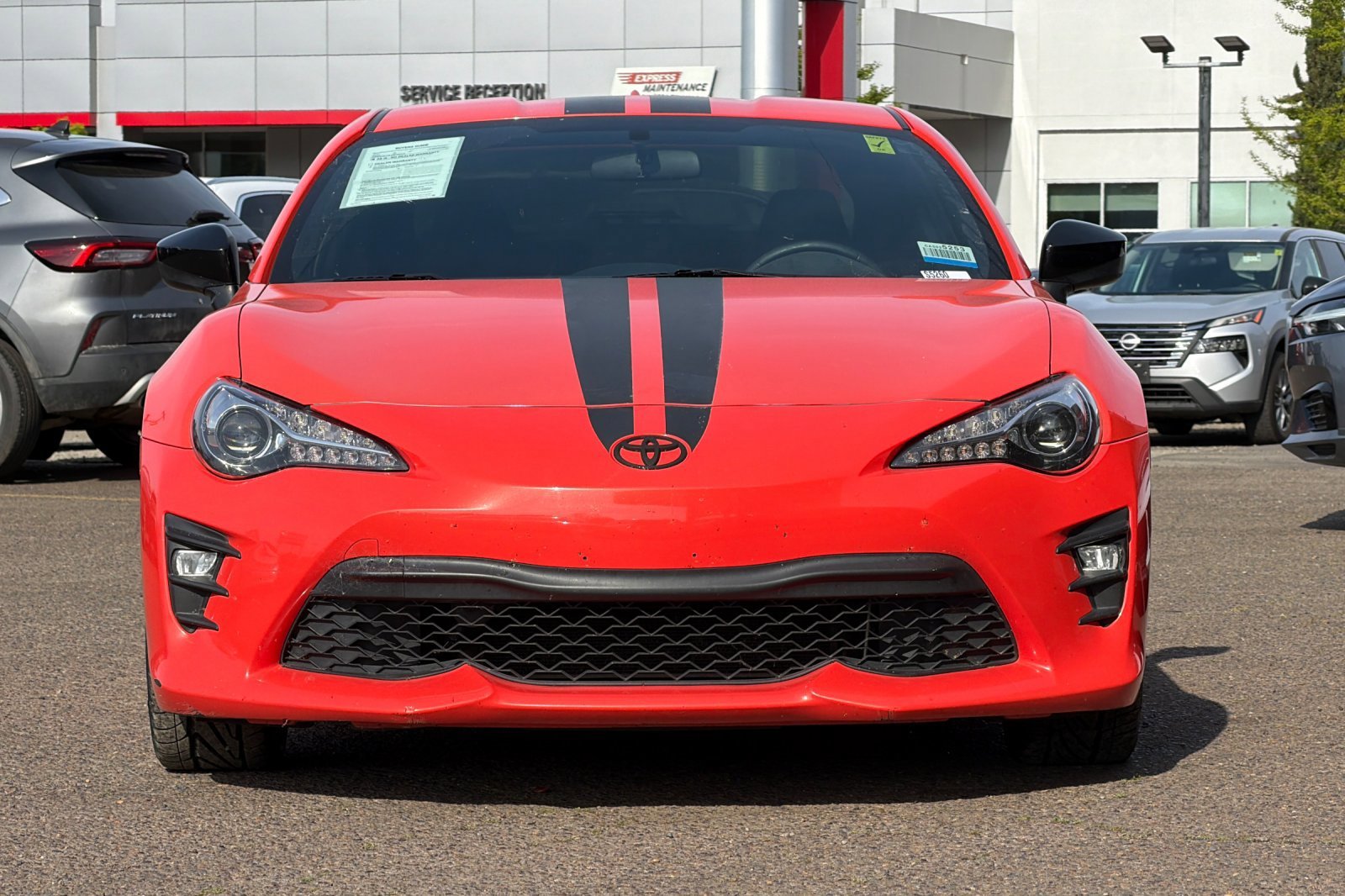 Used 2017 ORANGE Toyota  image 6