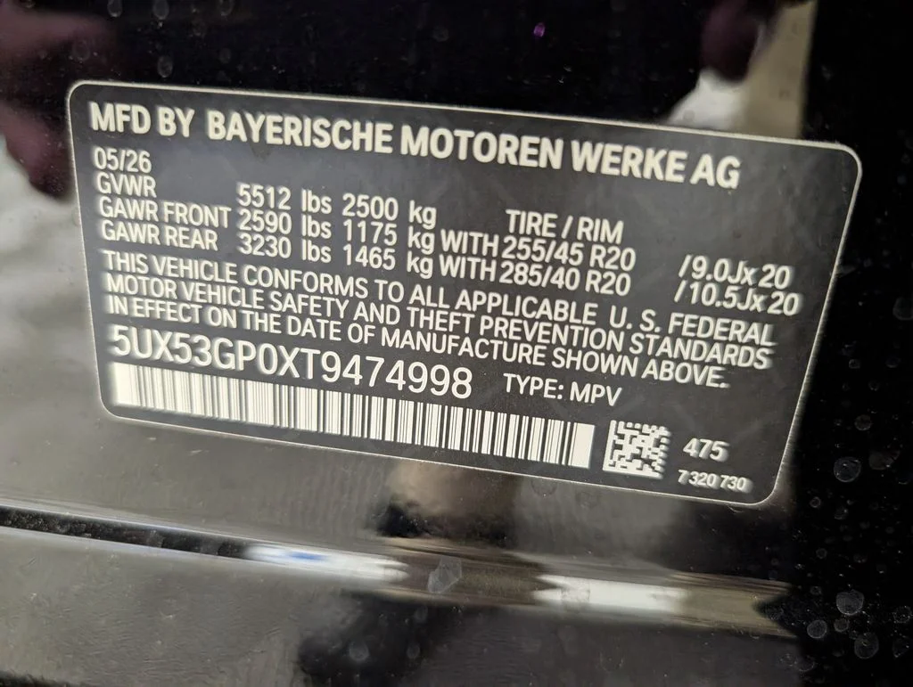 New 2026 Black Sapphire Metallic BMW 30 xDrive image 21