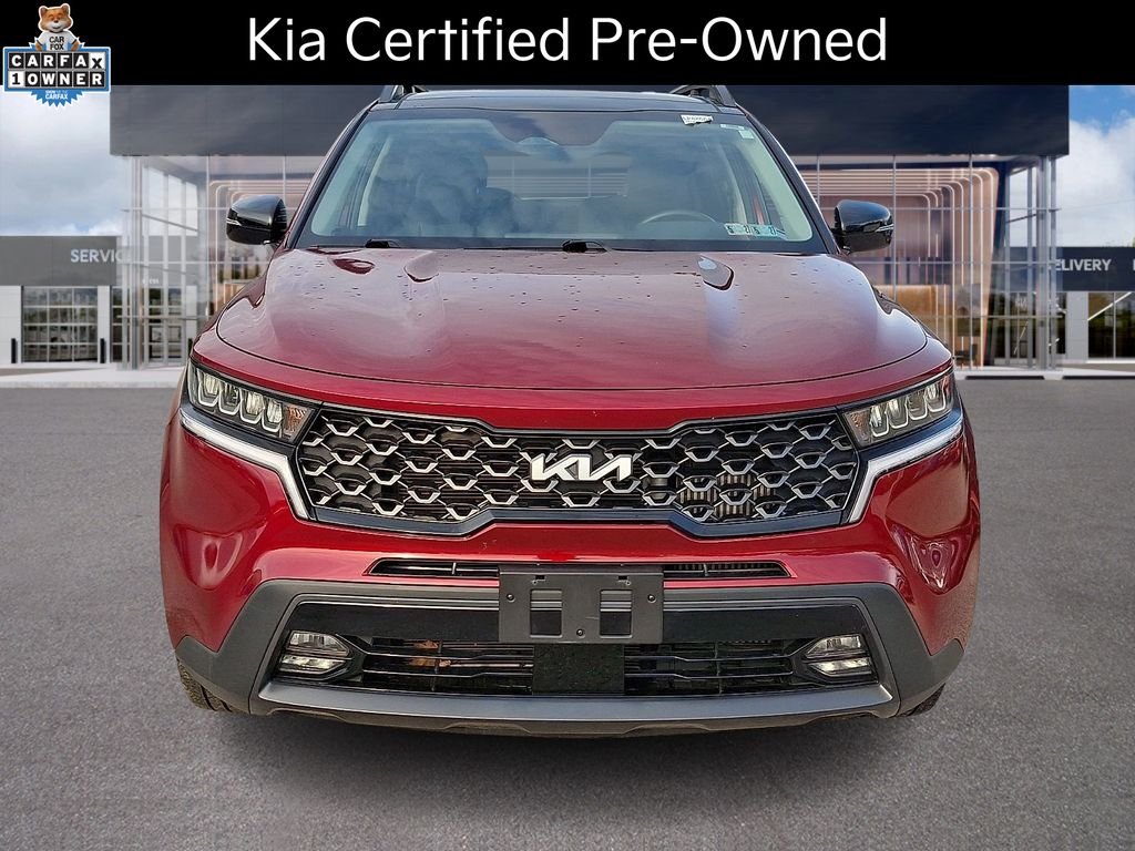 Certified Used 2023 Red Kia X-Line EX image 2