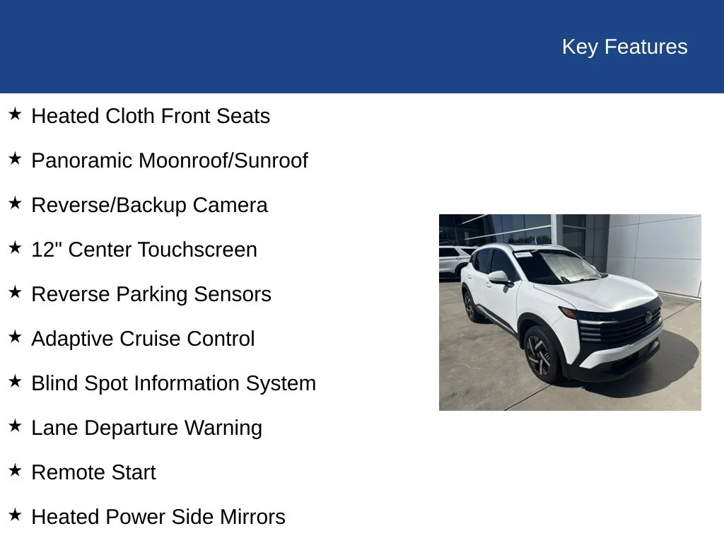 Certified Used 2025 Fresh Powder Nissan SV image 30