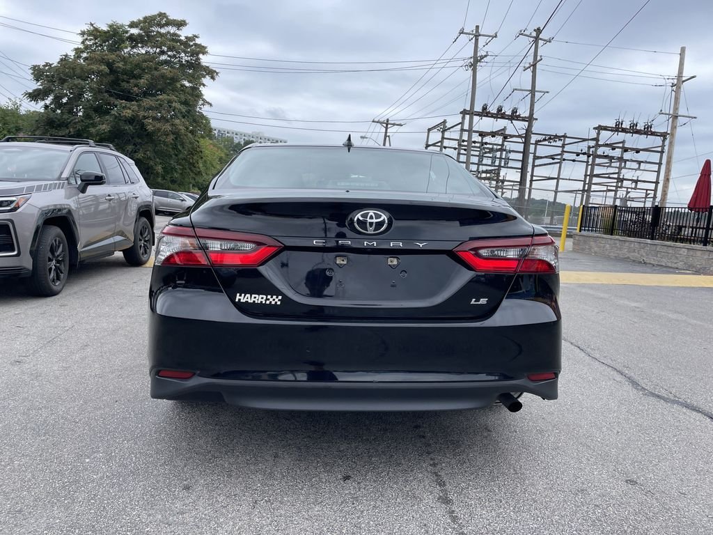 Used 2021 Black Toyota LE image 4