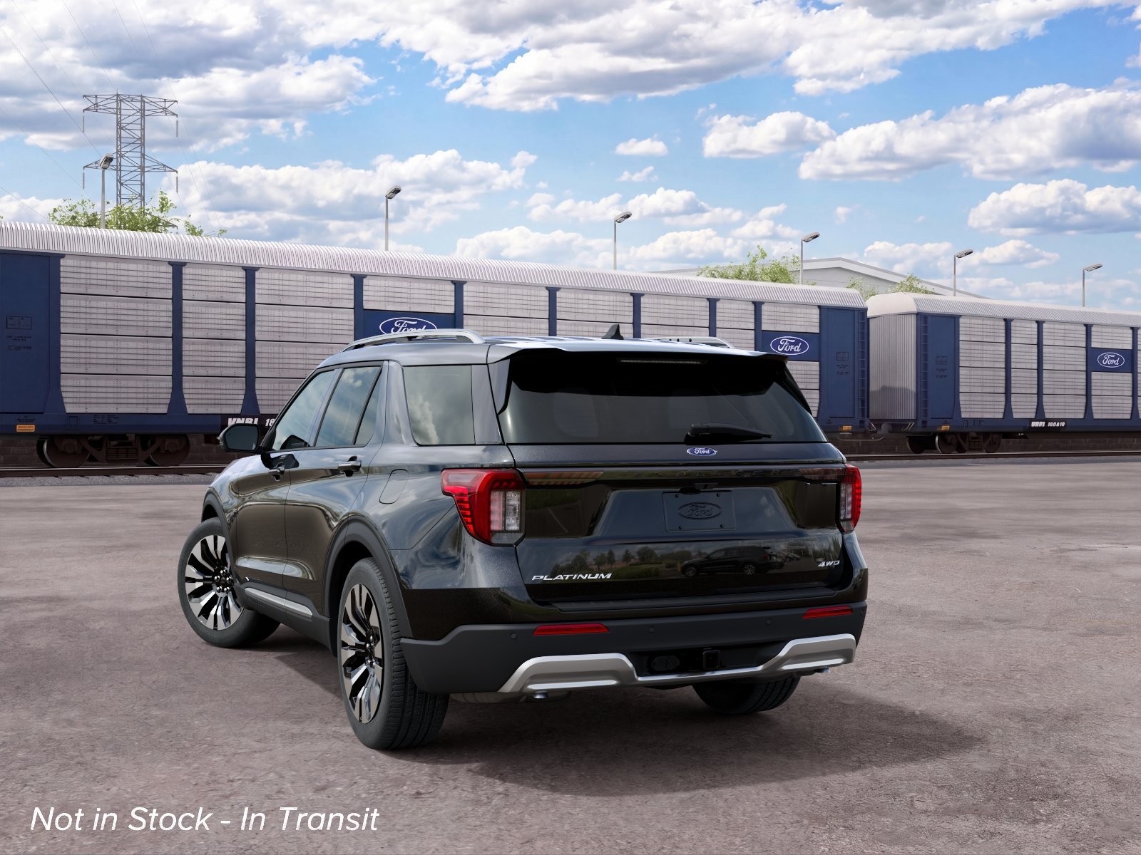 New 2027 Agate Black Metallic Ford Platinum™ image 8