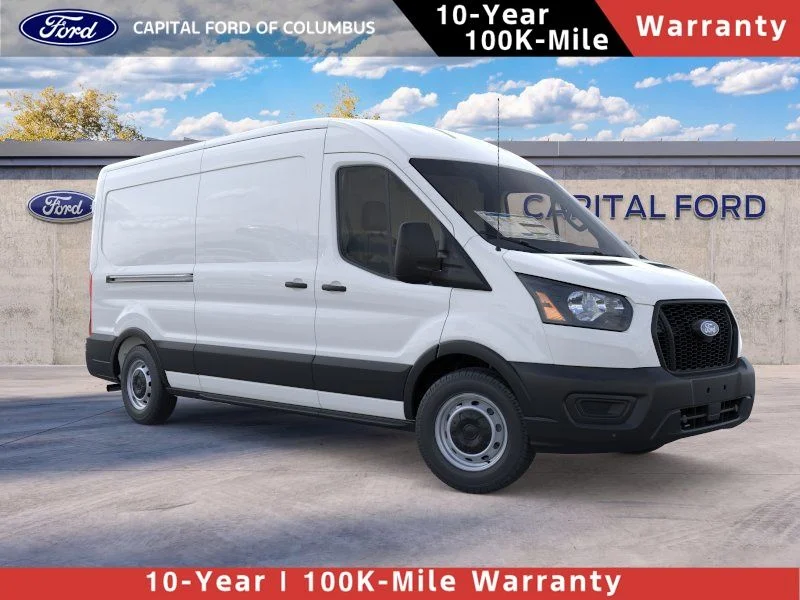 New 2026 Oxford White Ford Cargo Van image 1