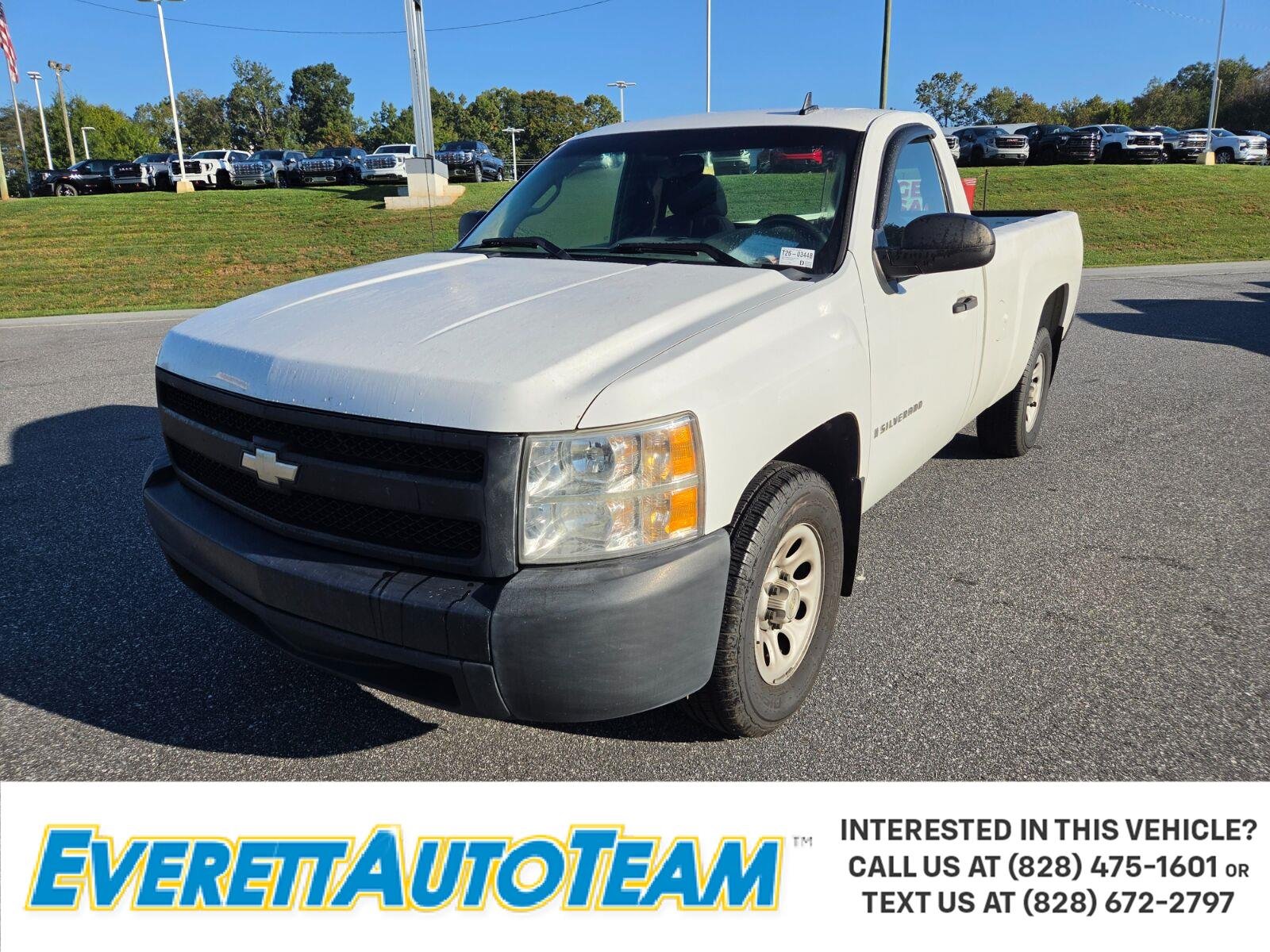 Used 2008 SUMMIT WHITE Chevrolet Work Truck image 1