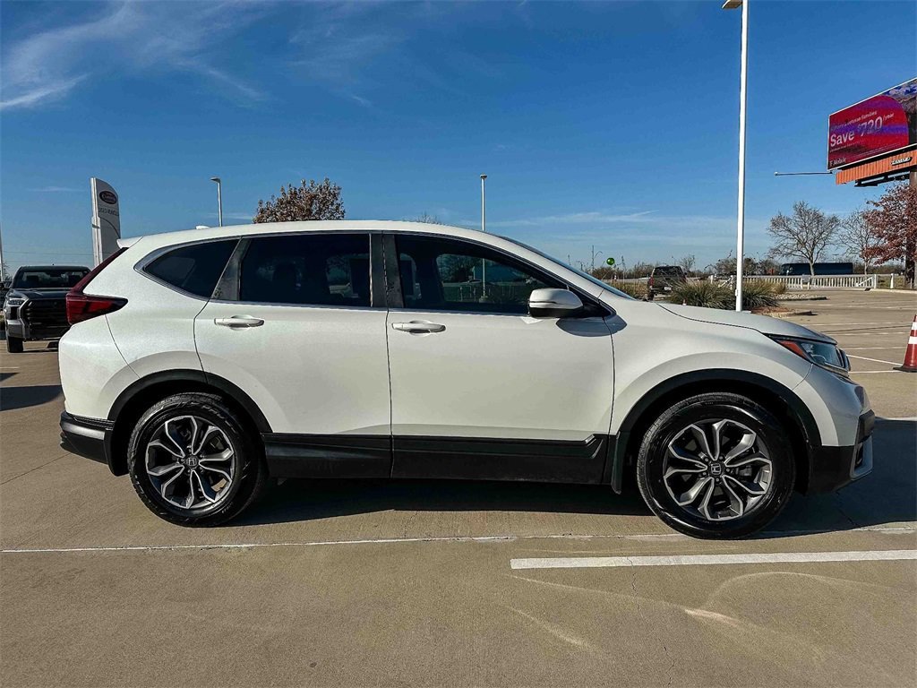 Used 2021 Honda CR-V EX with VIN 2HKRW1H54MH424527 for sale in Temple, TX