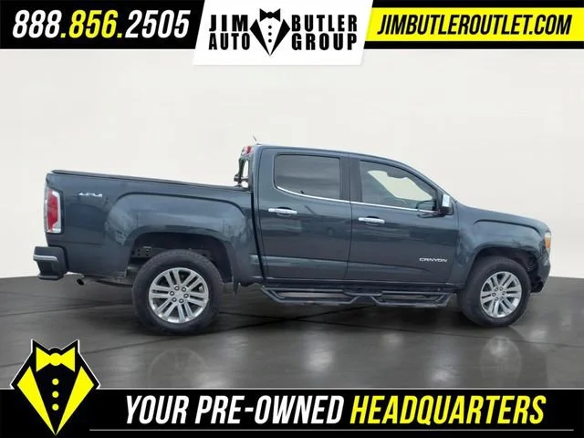 Used 2018 DARK SLATE METALLIC GMC 4WD SLT image 25