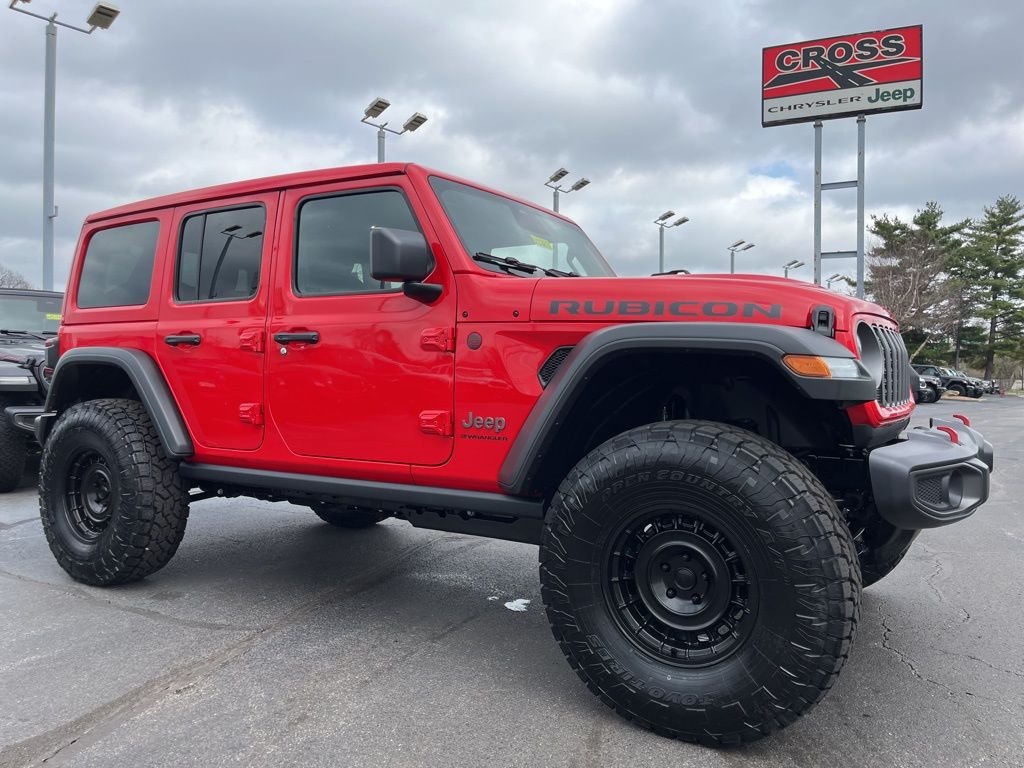 New 2026 Firecracker Red Clear-Coat Exterior Paint Jeep Rubicon image 54