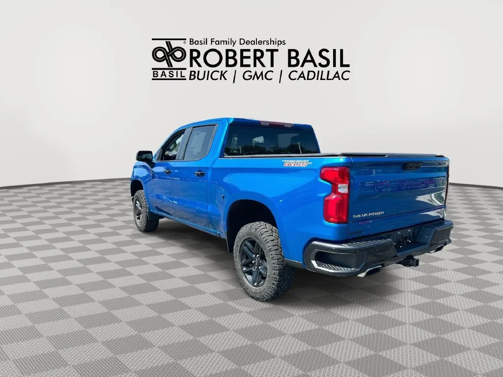 Used 2022 Glacier Blue Metallic Chevrolet LT Trail Boss image 6