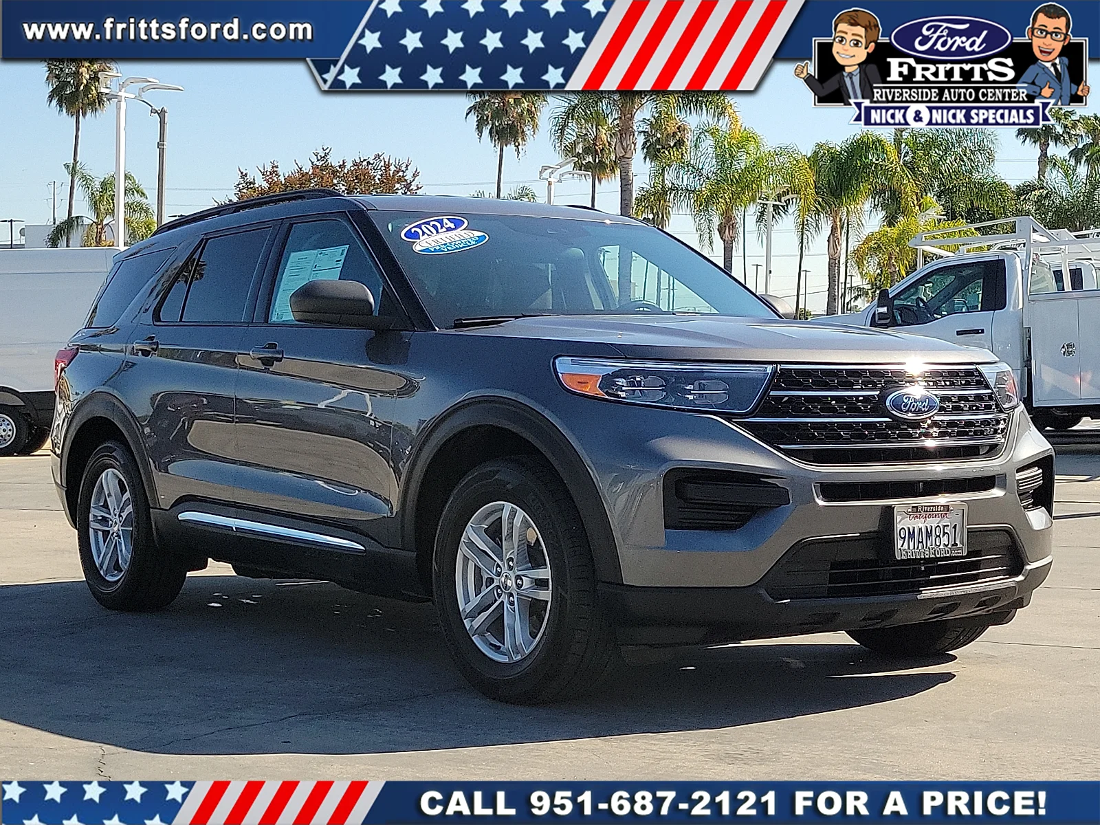 Certified Used 2024 Gray Metallic Ford XLT image 20