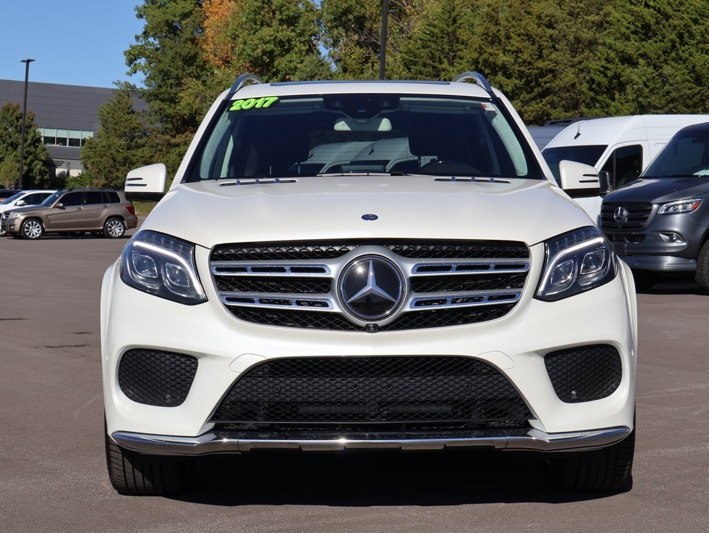 Used 2017 Mercedes-Benz GLS-Class GLS550 with VIN 4JGDF7DE2HA773875 for sale in Kansas City