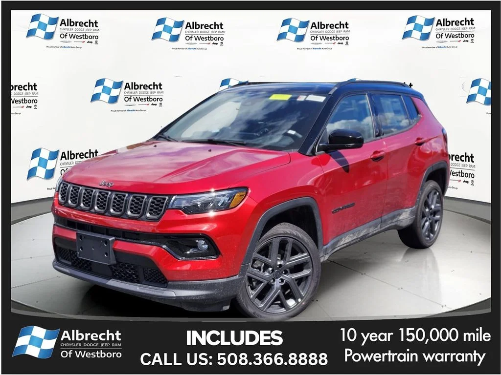 New 2026 Red Hot Pearl-Coat Exterior Paint Jeep Limited image 1
