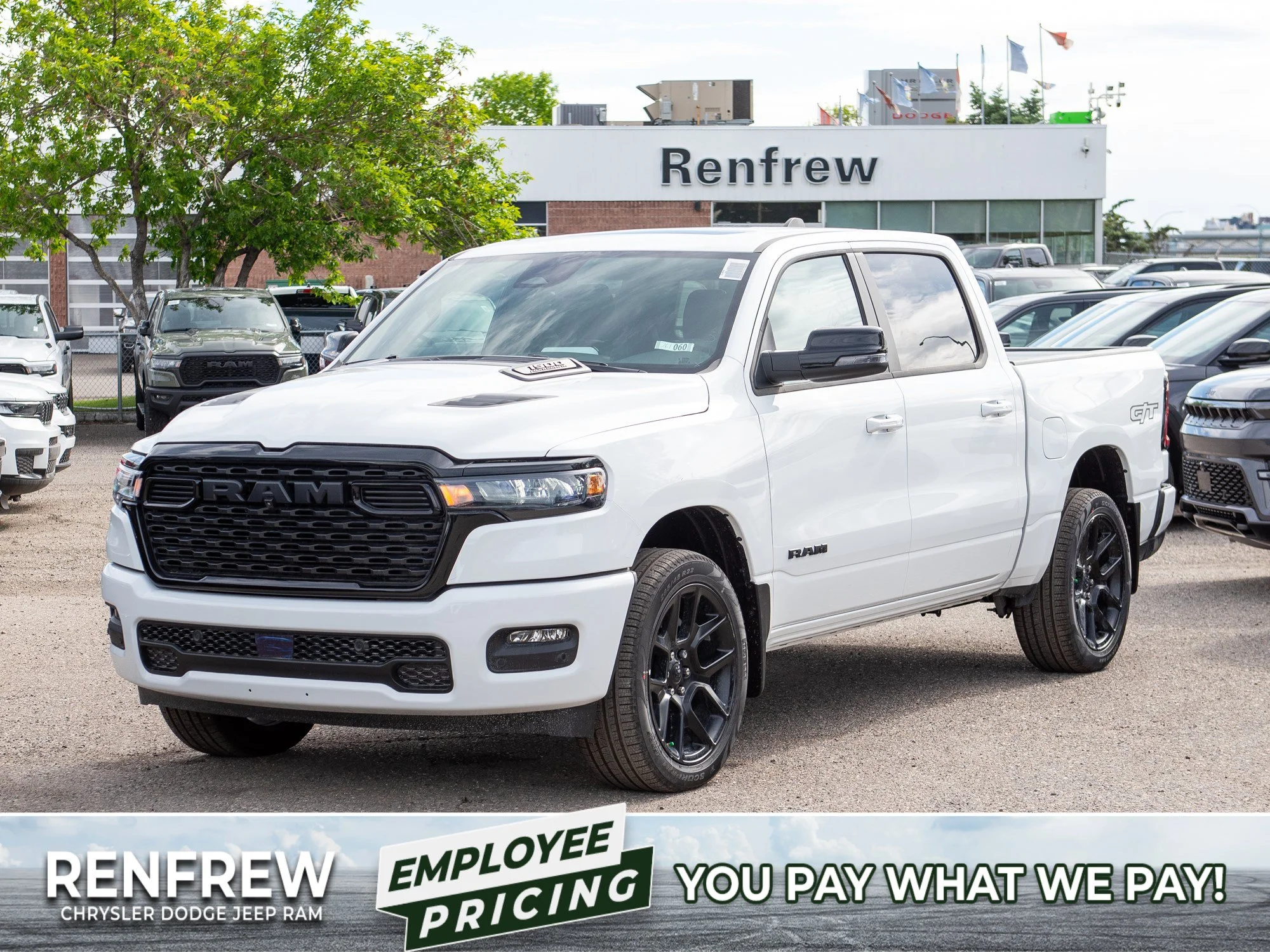 New 2026 White RAM Sport* image 1