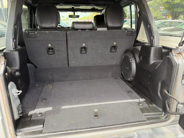 Used 2021 Gray Jeep Unlimited Sahara 4xe image 15