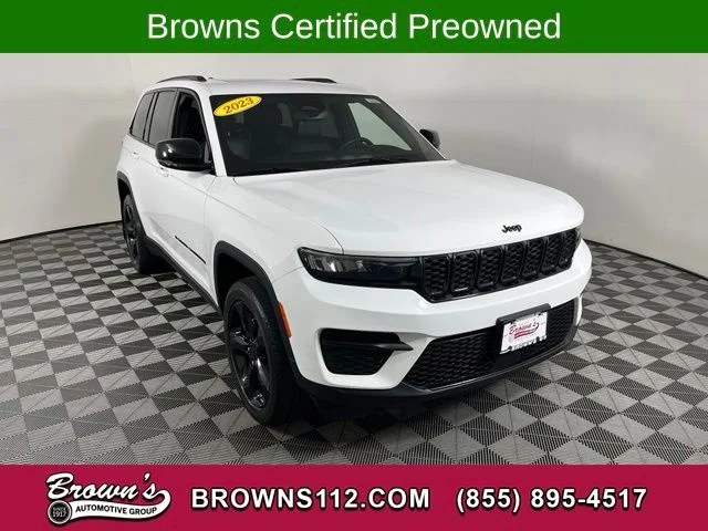 Used 2023 White Jeep Altitude X image 1