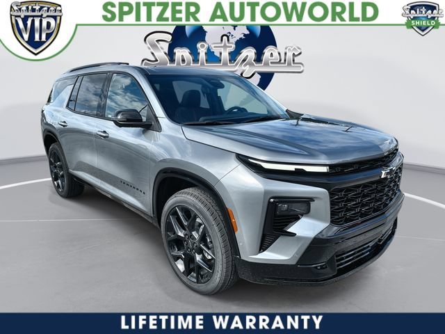 2026 Chevrolet Traverse RS Gray at Spitzer Autoworld Chevy Buick GMC Cadillac