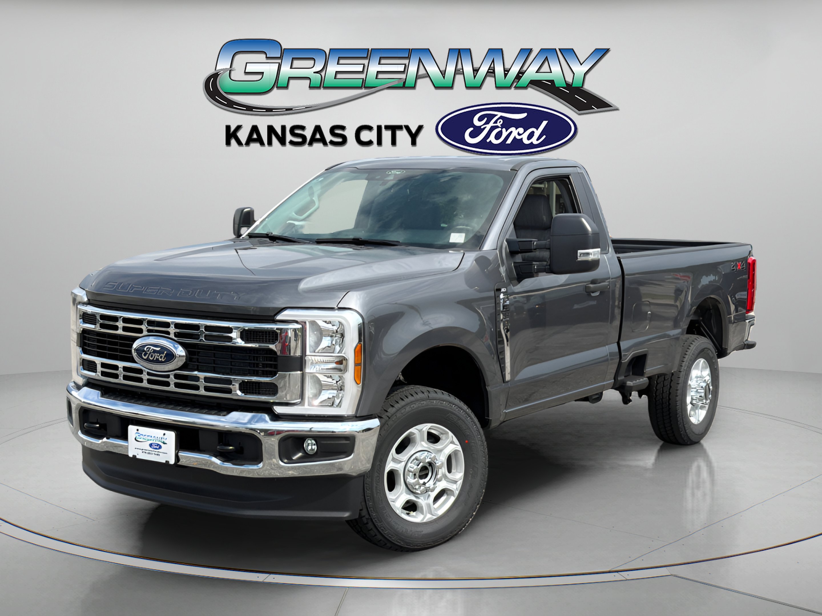 New 2026 Carbonized Gray Metallic Ford F-350® XLT image 3