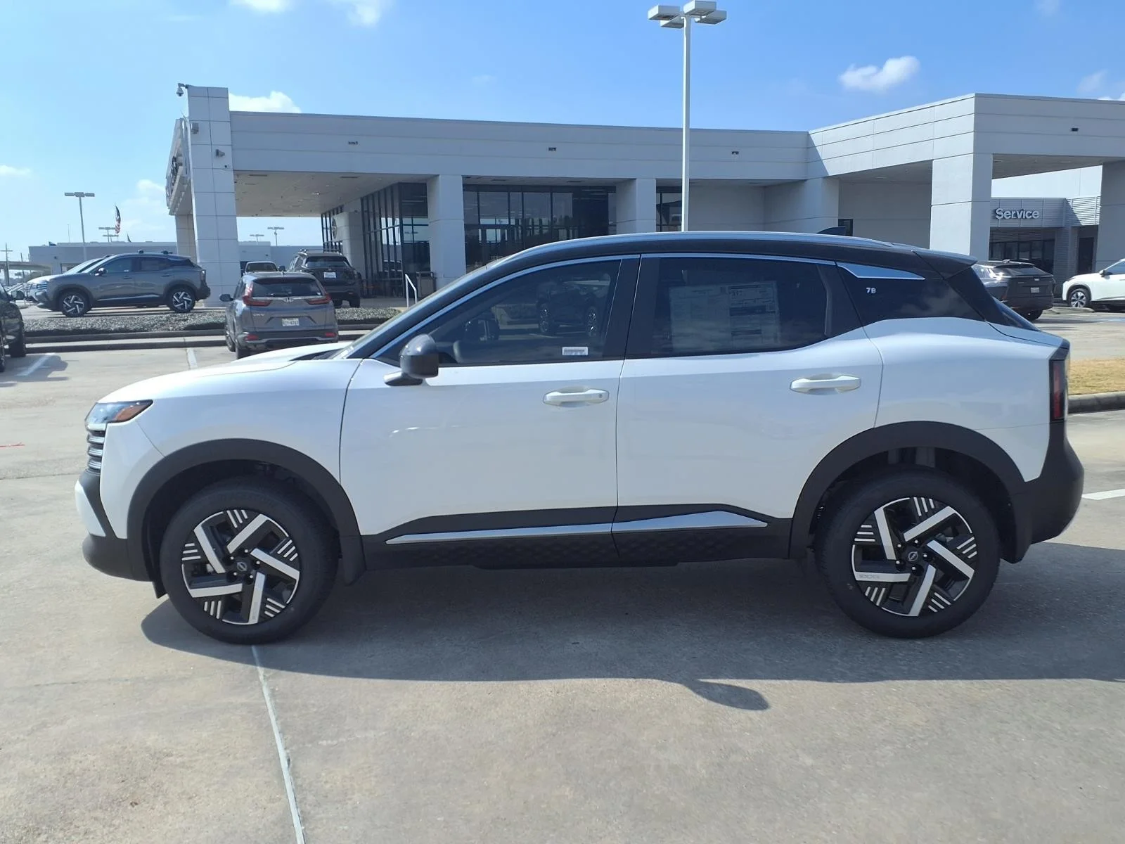 2026 Nissan Kicks SV White at Robbins Nissan