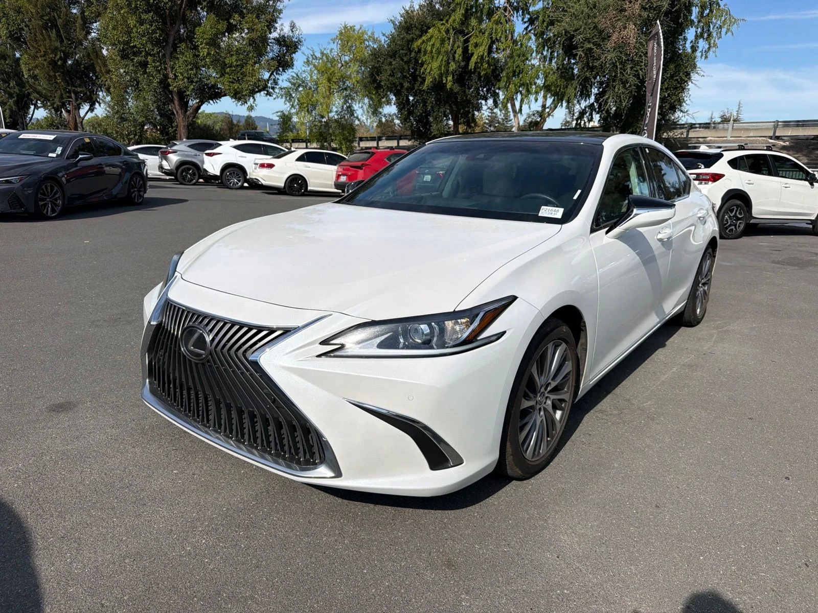 Certified Used 2021 EMINENT WHITE PEARL Lexus 350 image 3