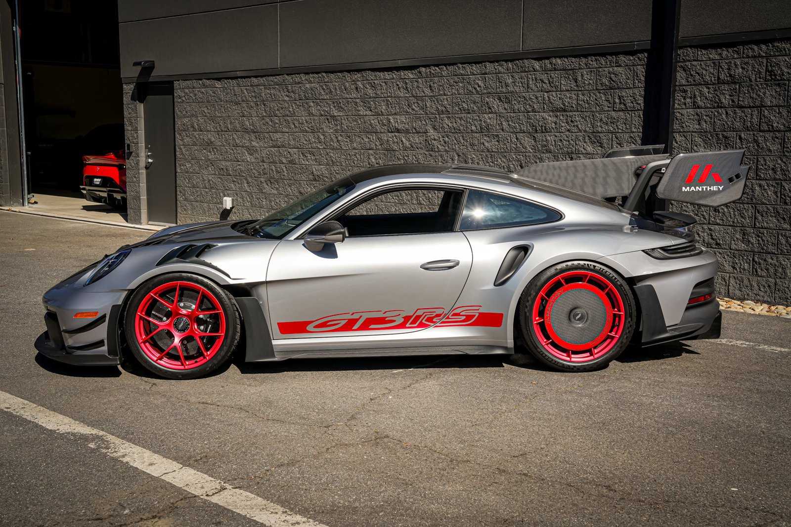 Used 2025 GT Silver Metallic Porsche GT3 RS Manthey image 4