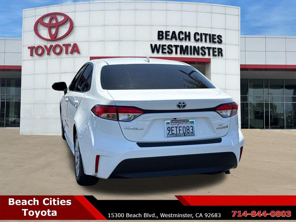 Certified Used 2023 White Toyota LE image 9