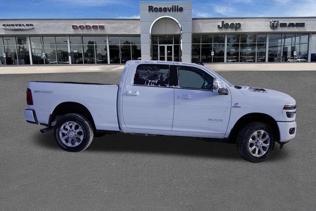 New 2026 Bright White Clear-Coat Exterior Paint RAM Laramie image 2