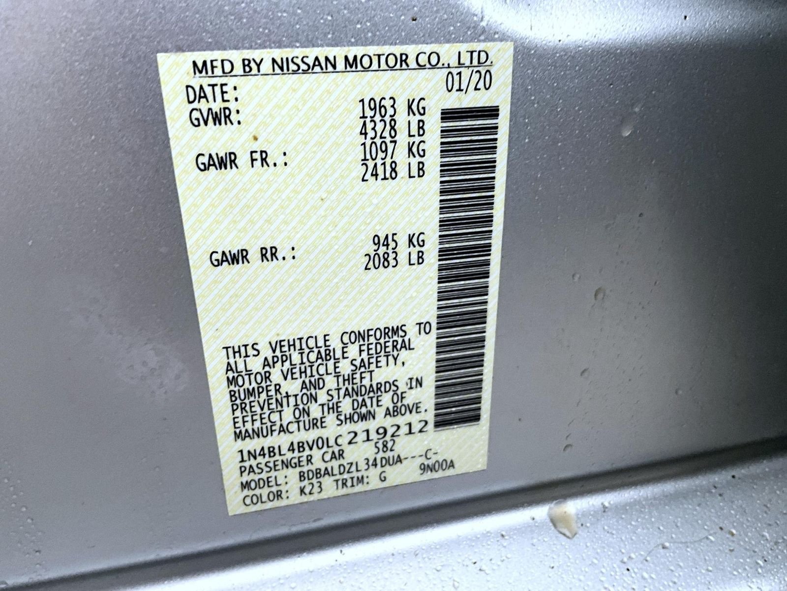 Used 2020 Silver Nissan 2.5 S image 27