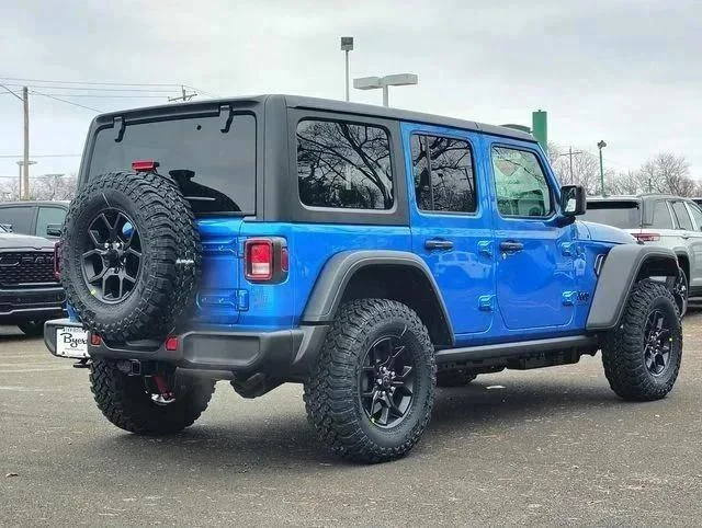 New 2026 Hydro Blue Pearl-Coat Exterior Paint Jeep Willys image 3