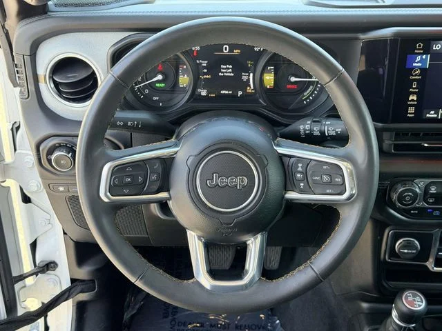 Used 2024 White Jeep Sahara 4xe image 18