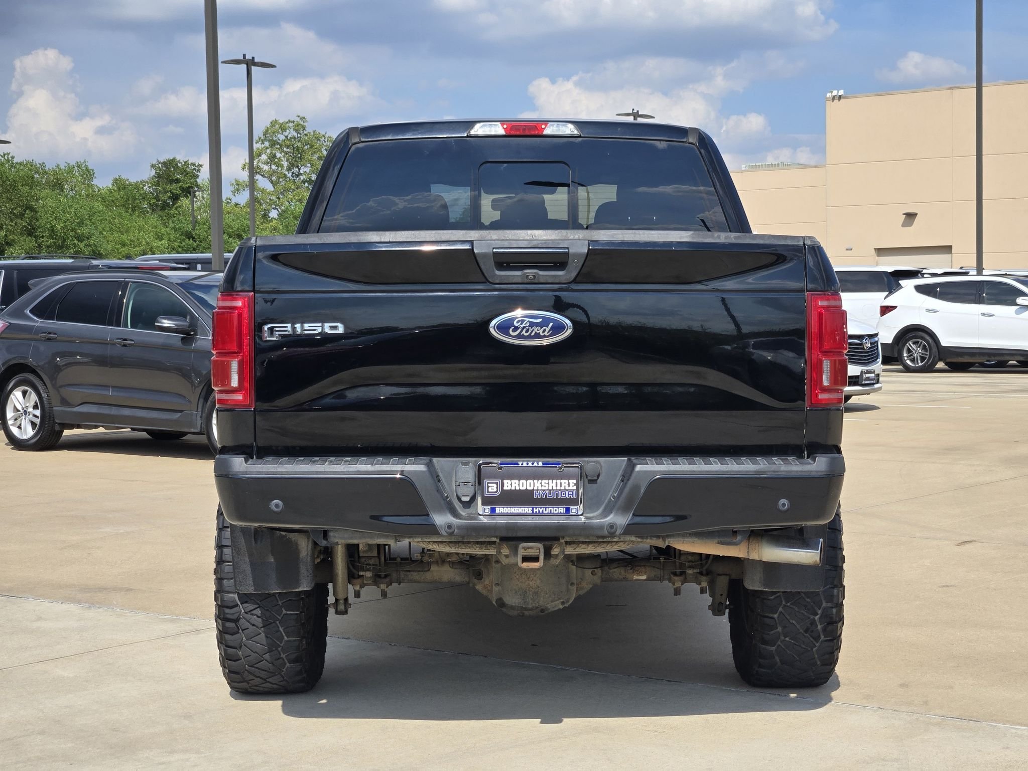 Used 2017 Shadow Black Ford XLT image 7