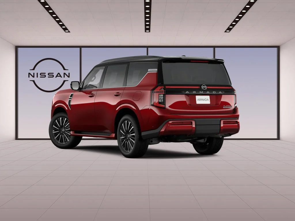 New 2026 Coulis Red Pearl / Super Black Two-tone Nissan Platinum Reserve image 8