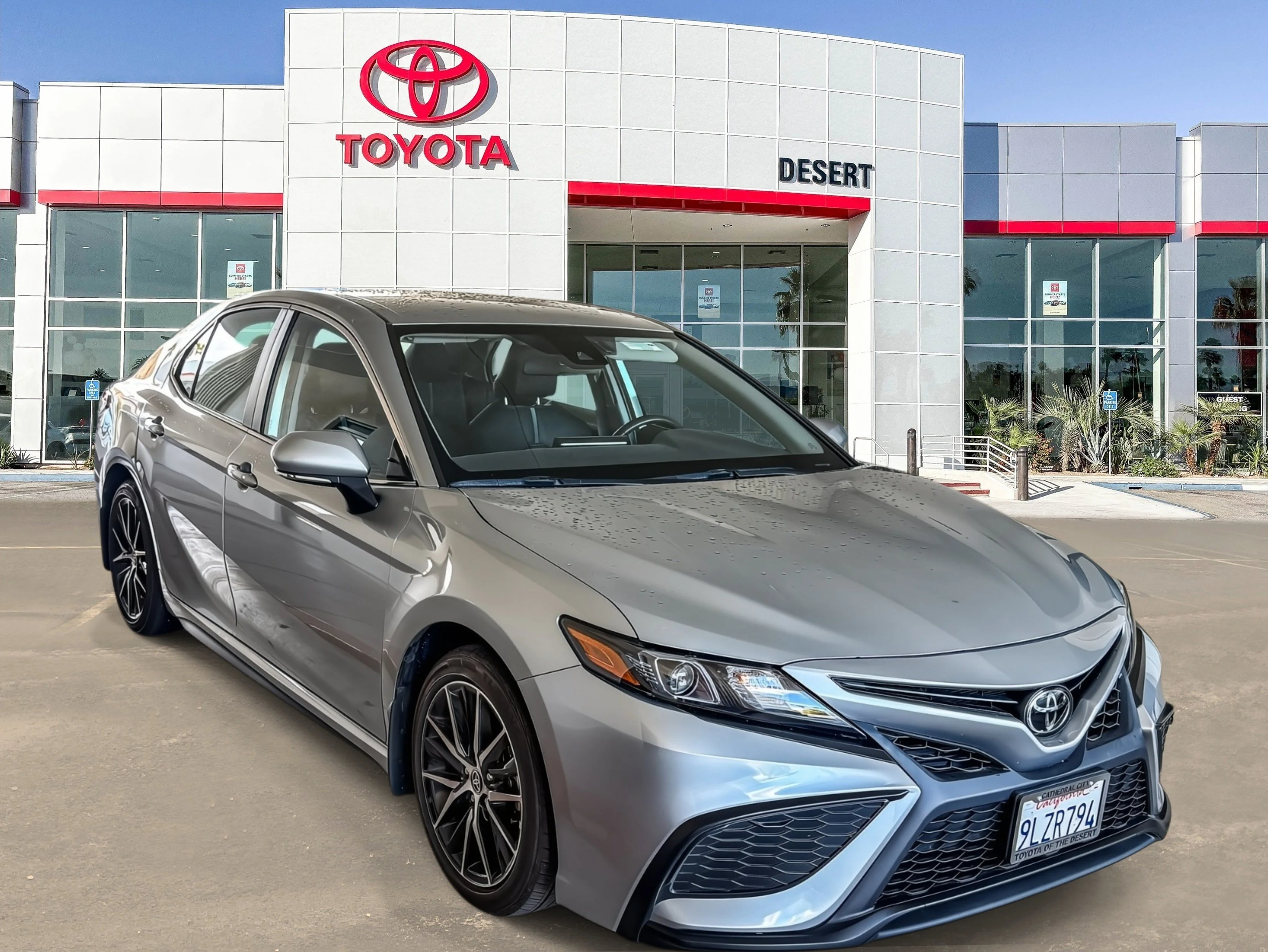 Certified Used 2024 Celestial Silver Metallic Toyota SE image 1
