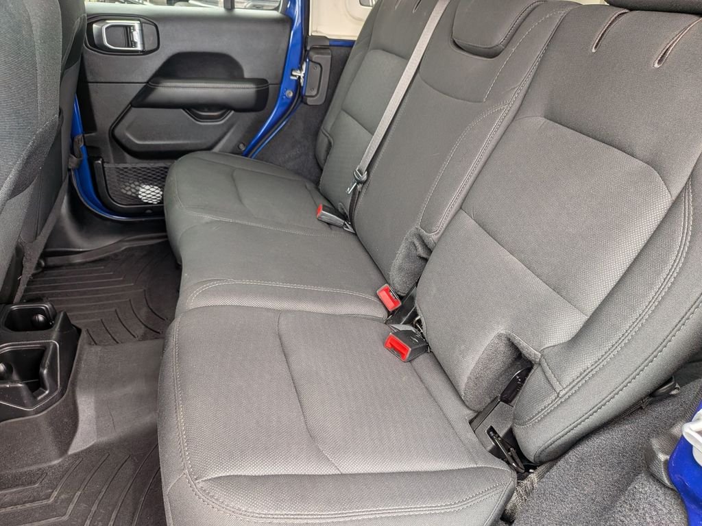 Used 2019 Blue Jeep Unlimited Sahara image 35
