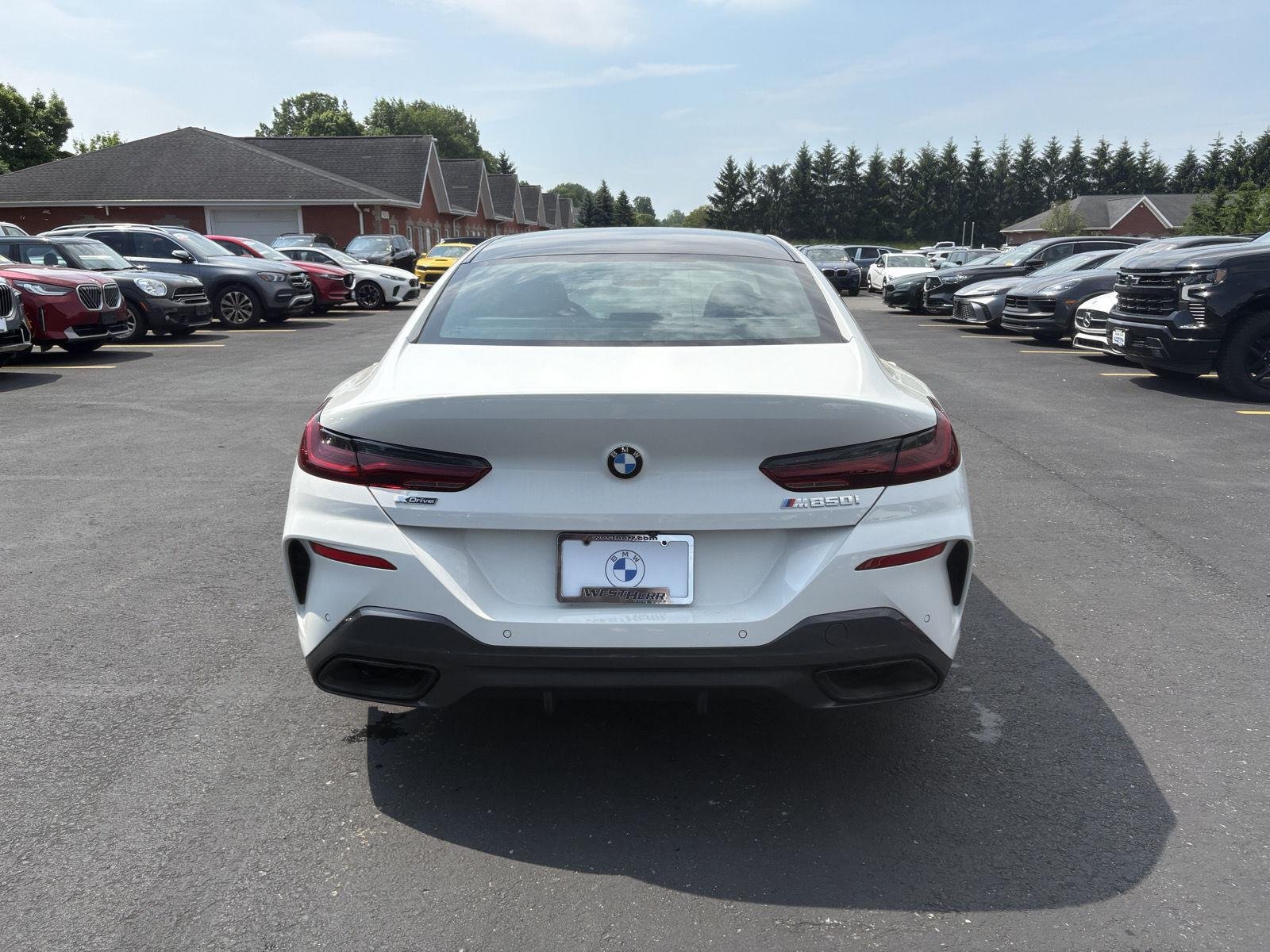 Used 2024 Alpine White BMW M850i image 5
