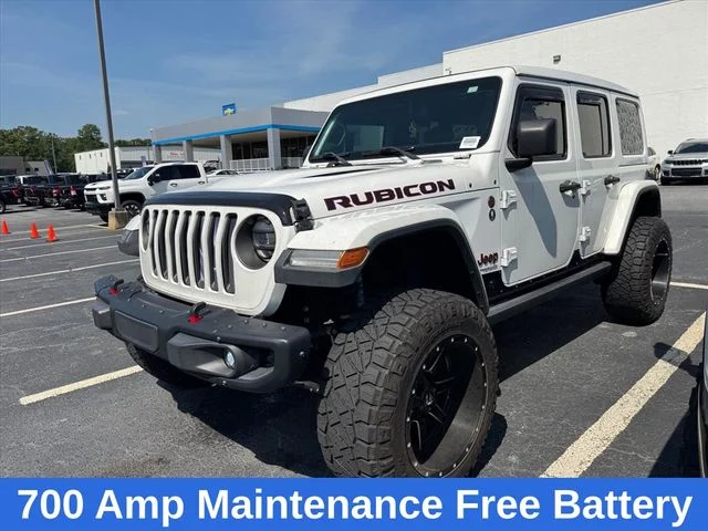 Used 2018 White Jeep Unlimited Rubicon image 25