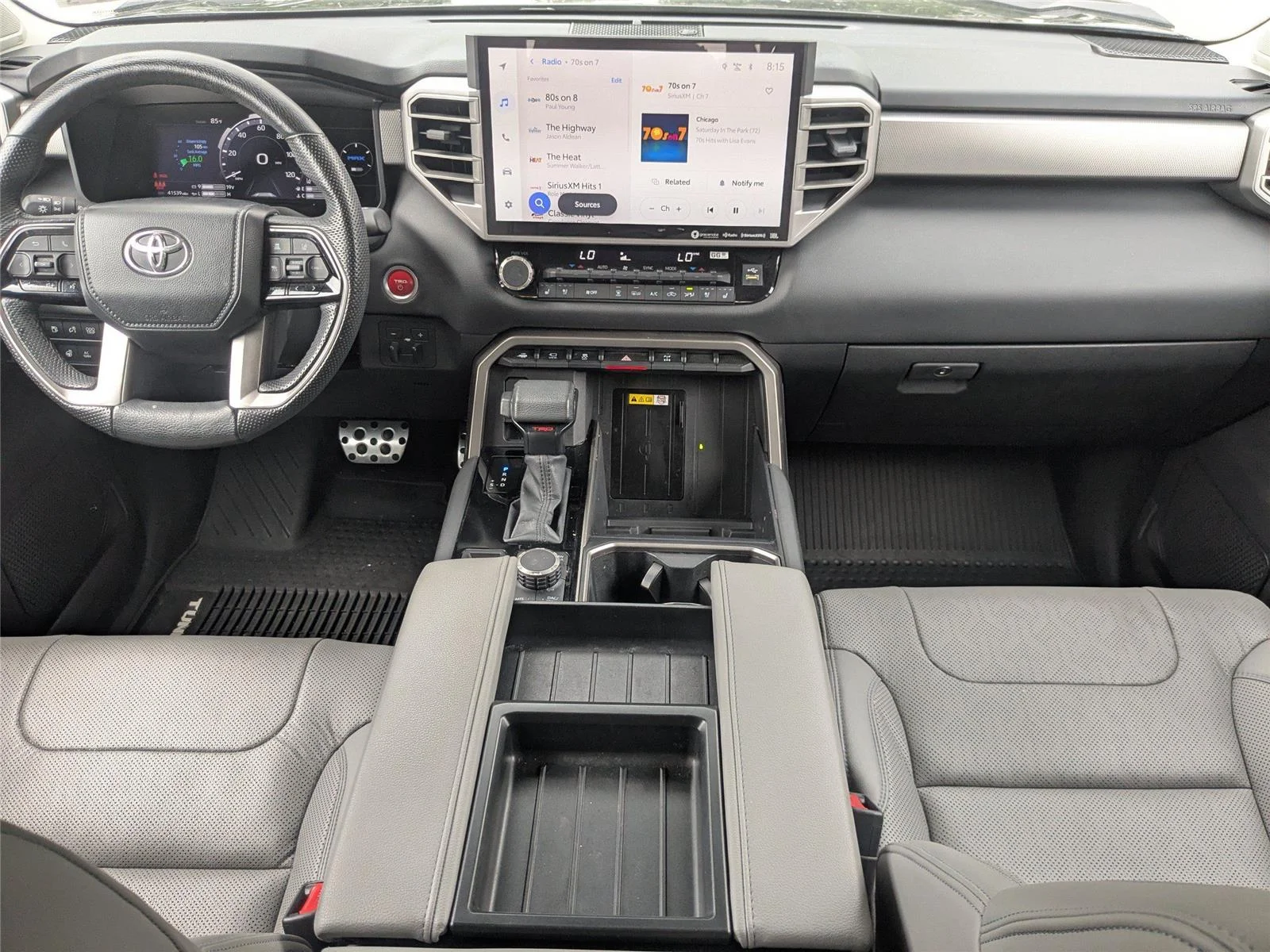 Used 2024 Midnight Black Metallic Toyota Limited Hybrid image 14