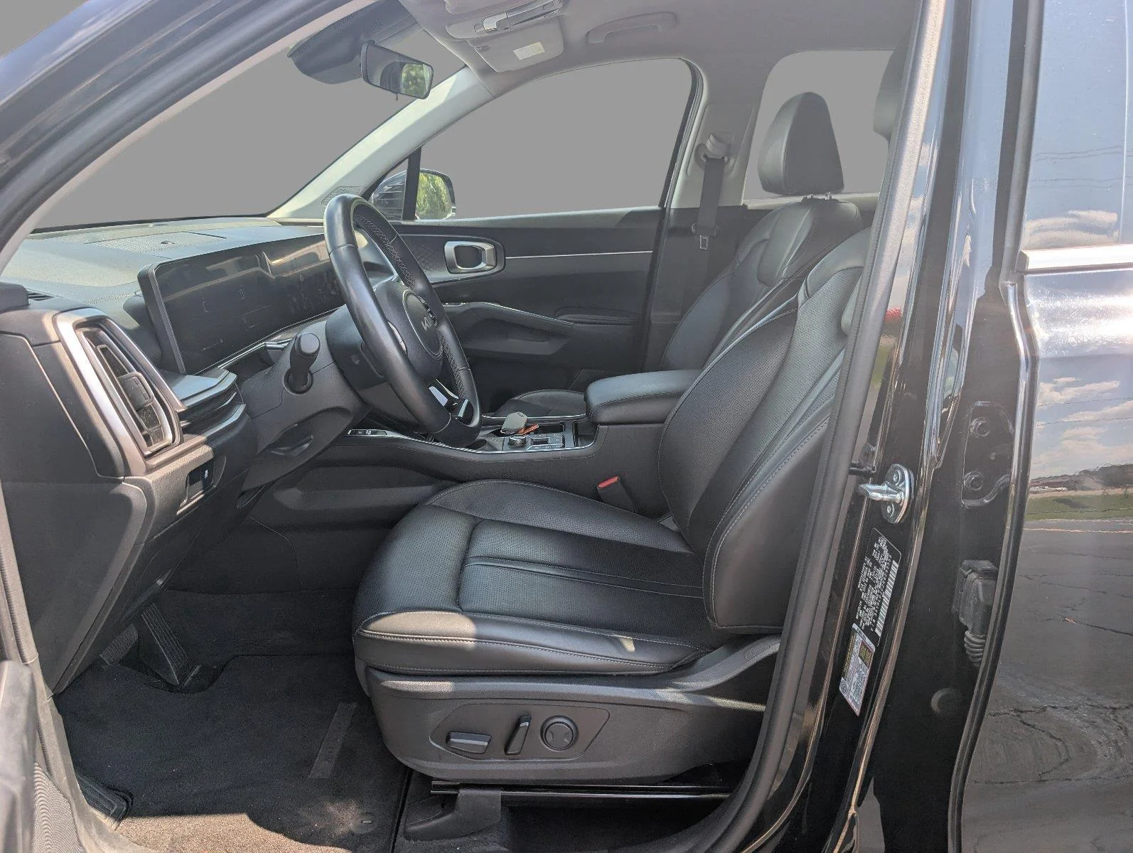 Used 2024 Ebony Black Kia S image 12