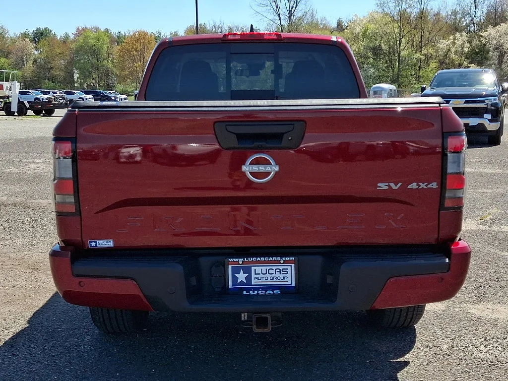 Used 2023 Red Nissan Crew Cab Long Bed SV 4x4 image 10