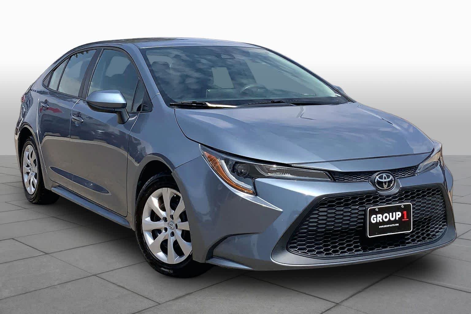 Used 2021 Celestite Toyota LE image 3
