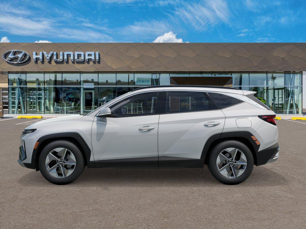New 2026 Creamy White Pearl Hyundai SEL image 3