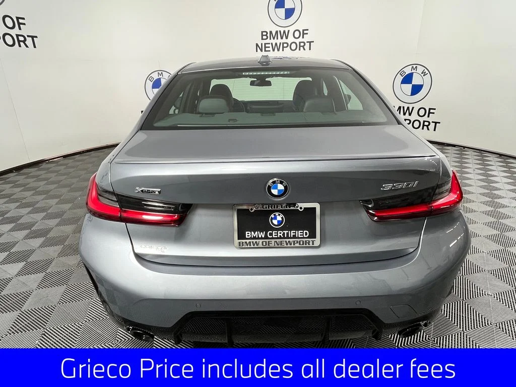 Certified Used 2023 Skyscraper Grey Metallic BMW 330i xDrive image 11