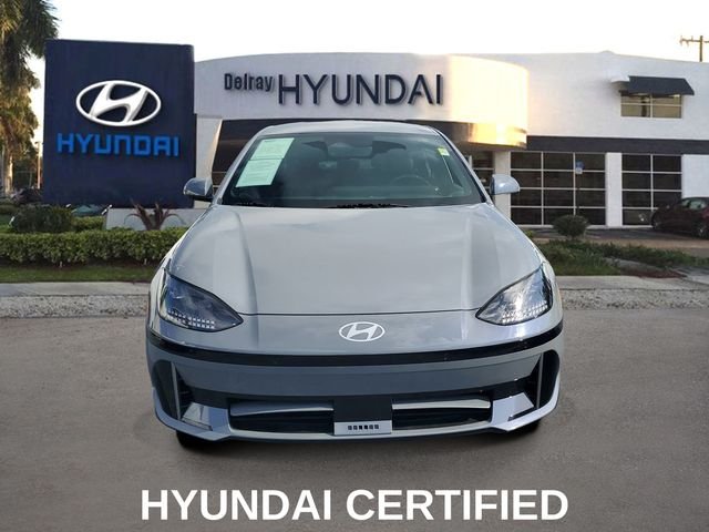 Certified 2024 Hyundai IONIQ 6 SEL with VIN KMHM34AA8RA059579 for sale in Delray Beach, FL