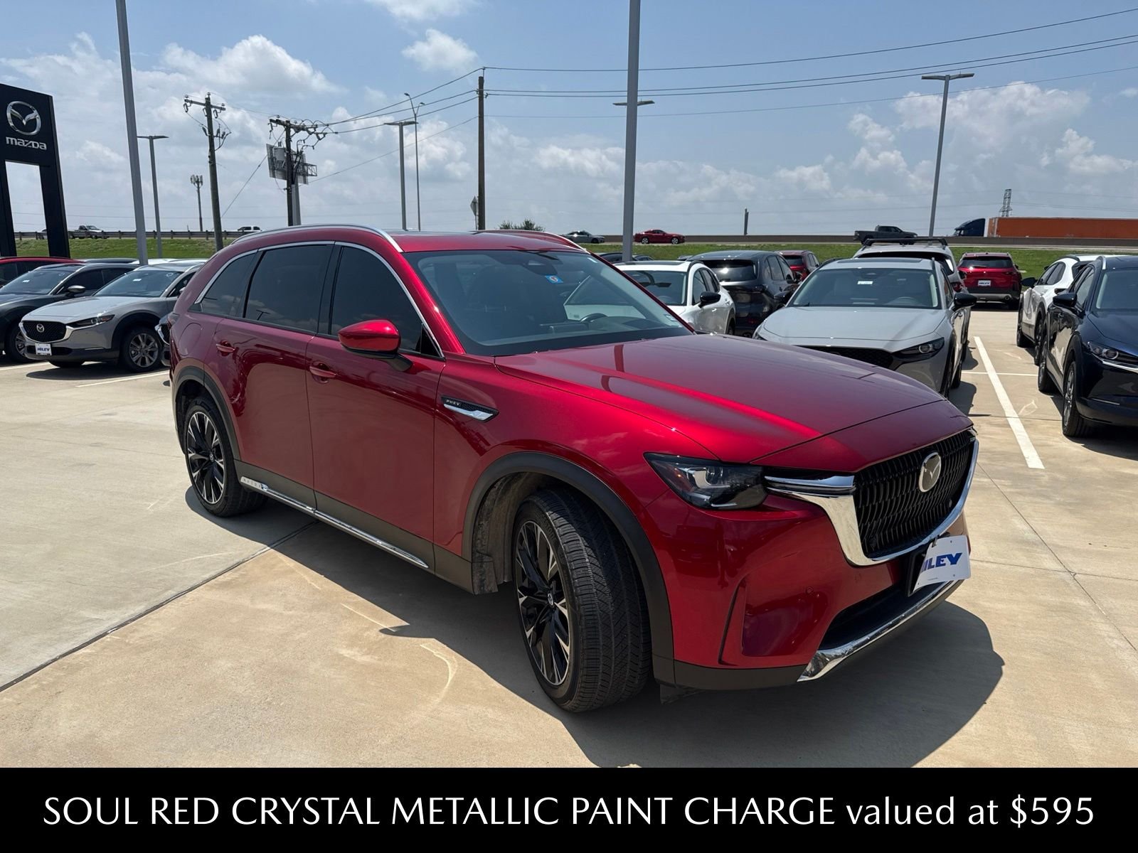Certified Used 2024 Soul Red Crystal Metallic Mazda Premium image 3