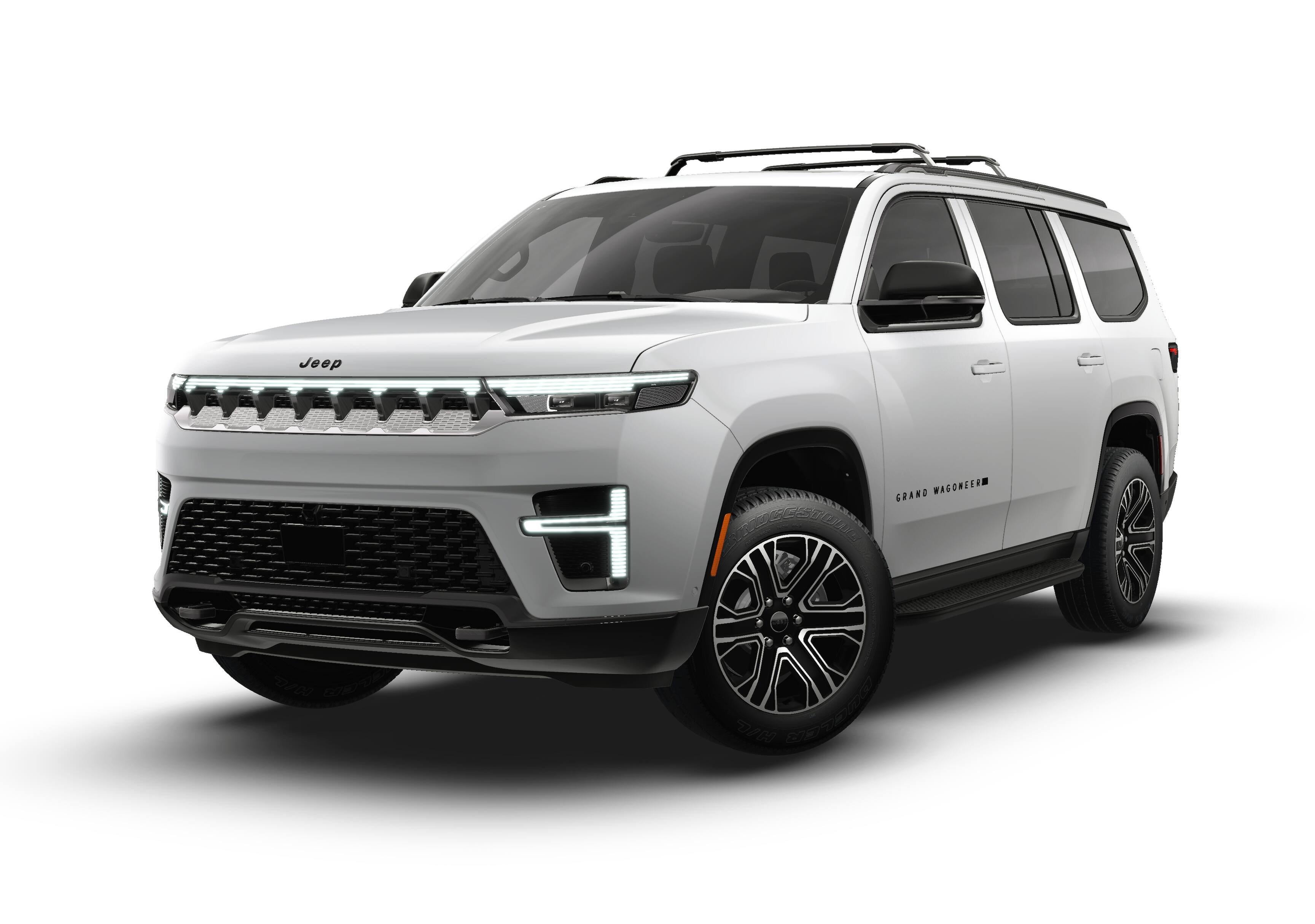 New 2026 Bright White Clearcoat Jeep Grand Wagoneer image 1