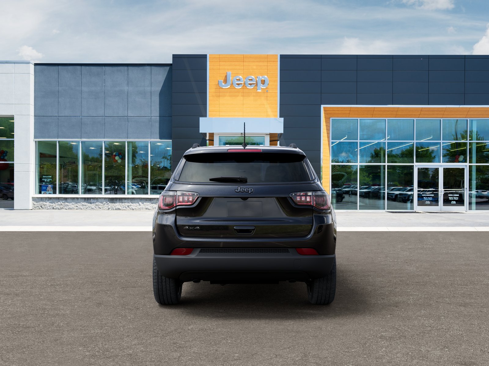 New 2026 Diamond Black Crystal Pearlcoat Jeep Latitude Altitude image 7
