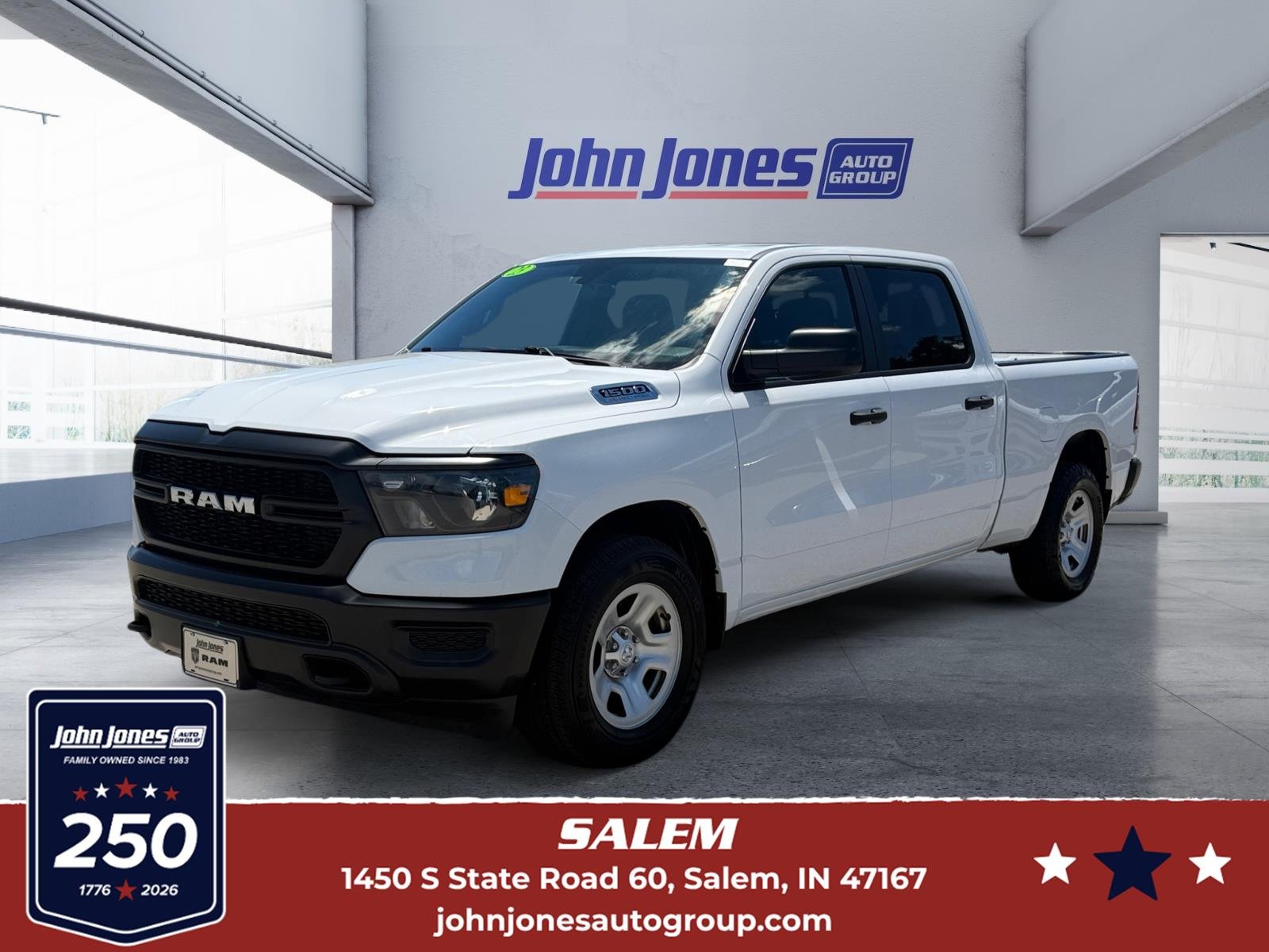 Used 2023 WHITE RAM TRADESMAN 4X4 CREW CAB 6